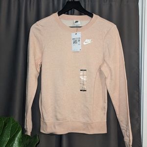 Nike XS pink sweater NWT